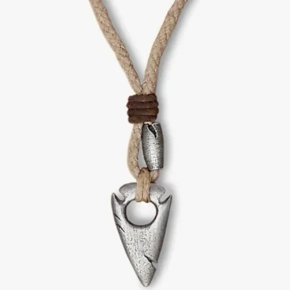 Accessories | Mens Arrowhead Pendant Necklace Ocean Hunters  Men\'s Arrowhead Pendant Necklace – Ocean Hunters Collection main image 0